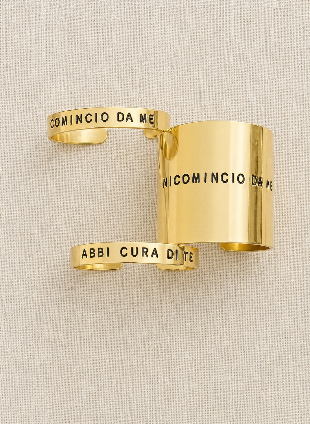 Bracciale 1 cm ABBI CURA DI TE