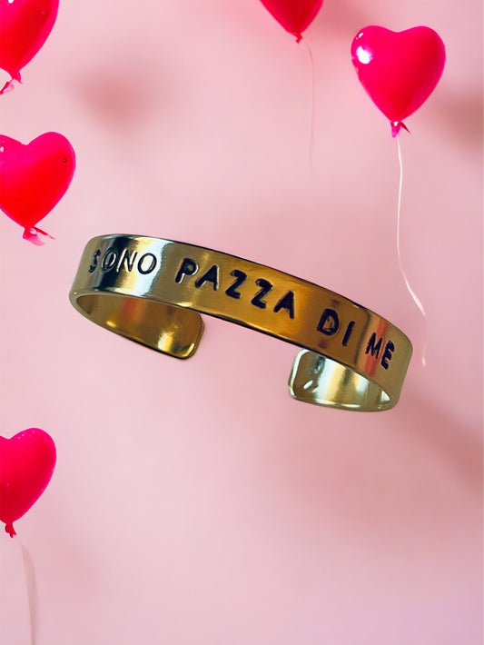 BRACCIALE SONO PAZZA DI ME