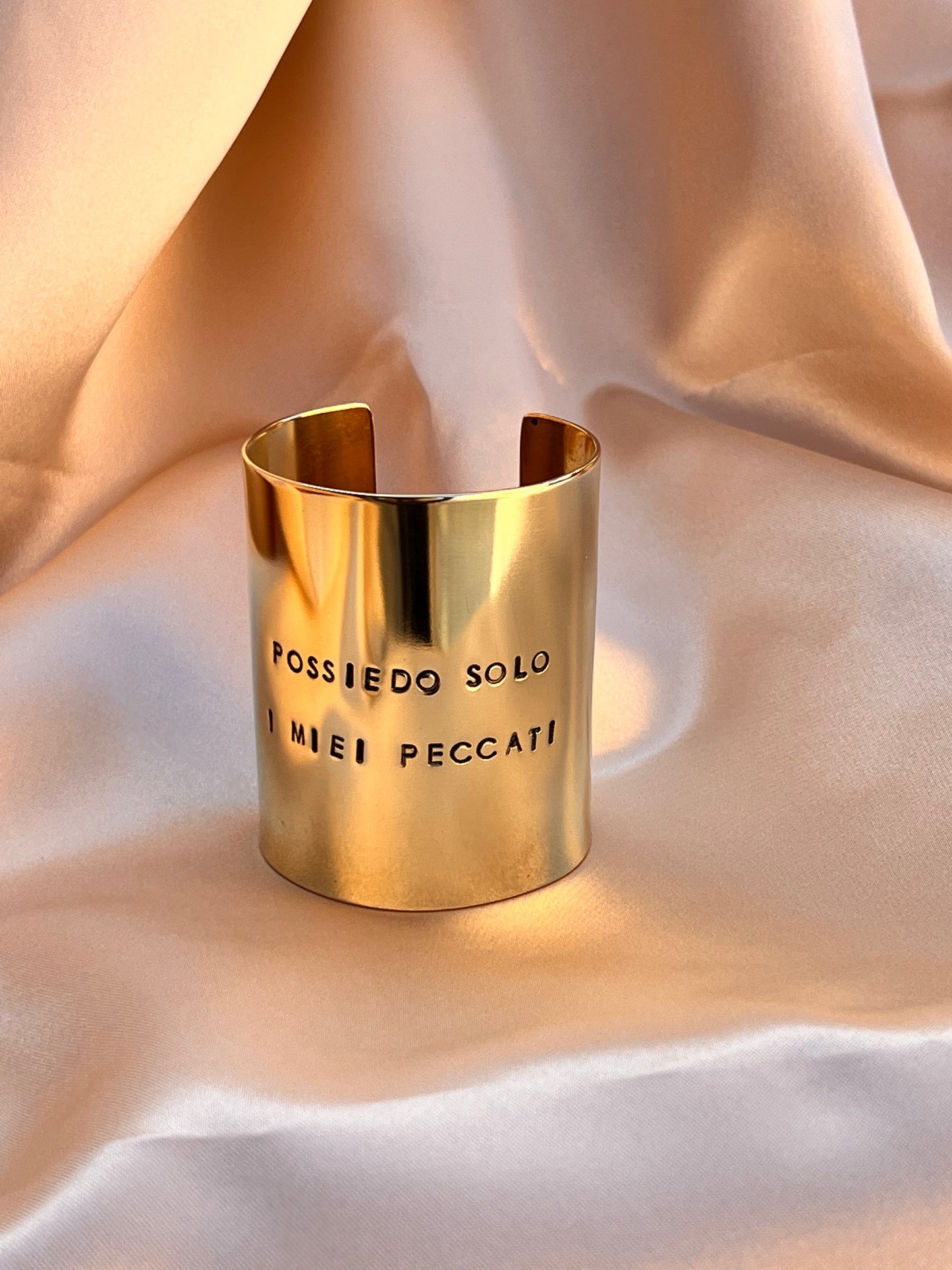 Bracciale Personalizzabile 7 cm in Ottone