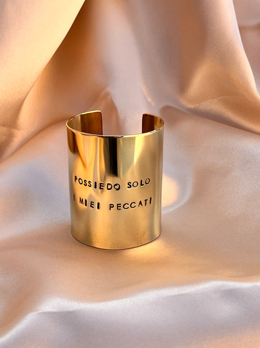 Bracciale Personalizzabile 7 cm in Ottone